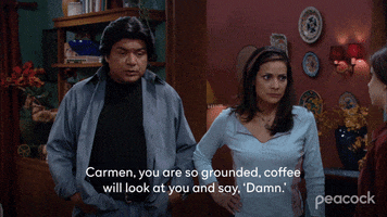 George Lopez Coffee GIF by Peacock