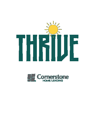Sunshine Thrive Sticker by Cornerstone