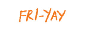 Friday Weekend Sticker