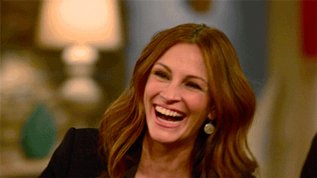 Julia Roberts Laughing GIF - Find & Share on GIPHY