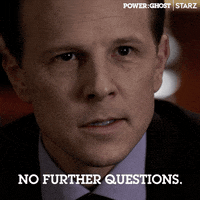 Case Closed Starz GIF by Power Book II: Ghost