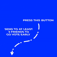Friends Vote Early GIF by #GoVote