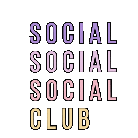 Social Club Sticker by vibras social