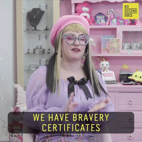 Bravery Certificate GIFs - Get the best GIF on GIPHY