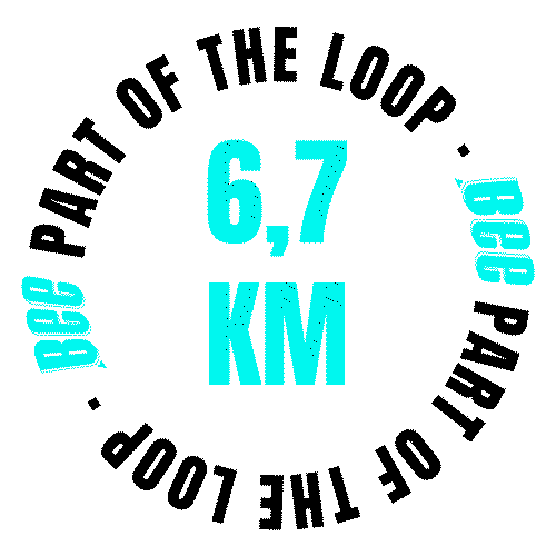 Runner Trail Sticker by Bee Experience Ever