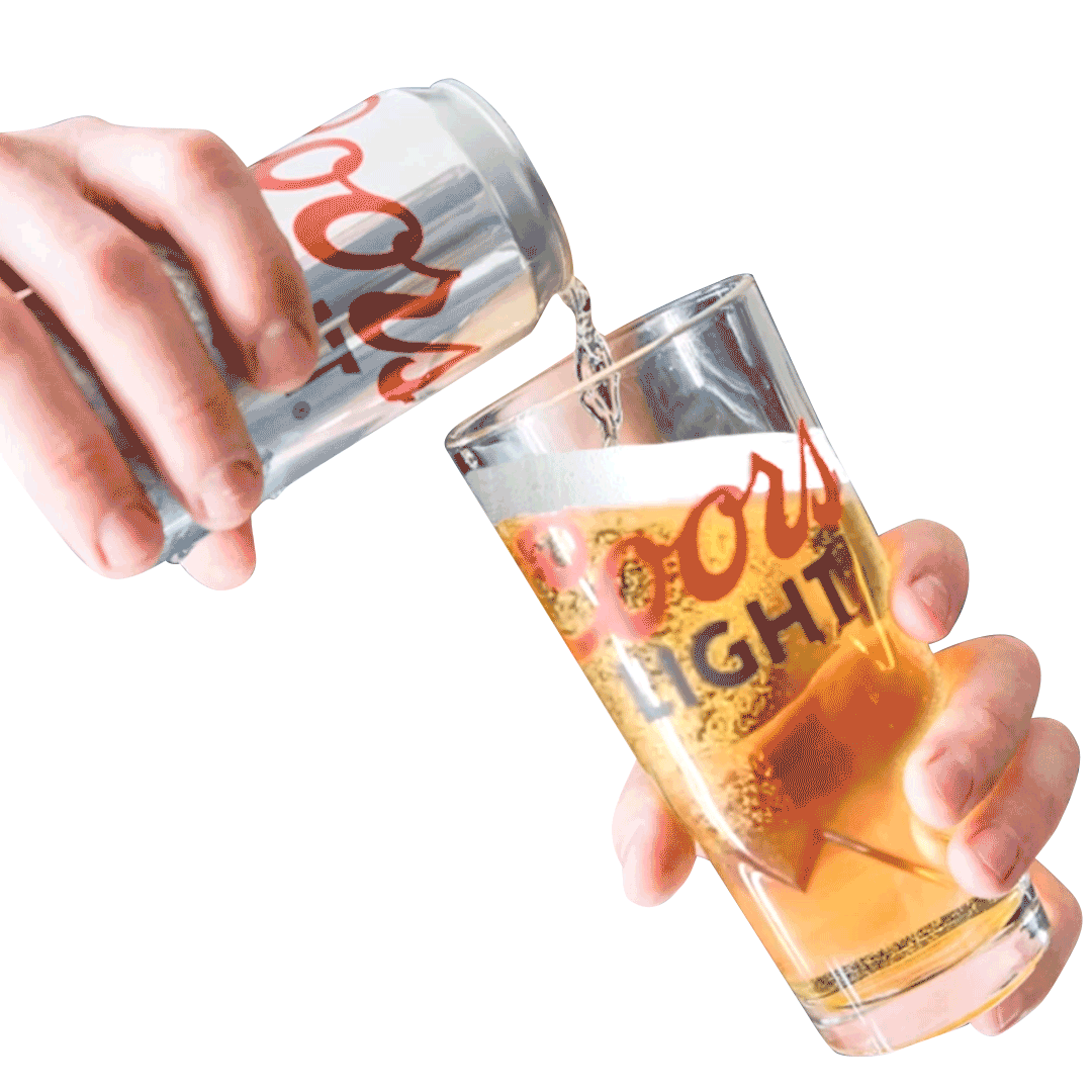 Coors Light Beer Sticker for iOS & Android GIPHY