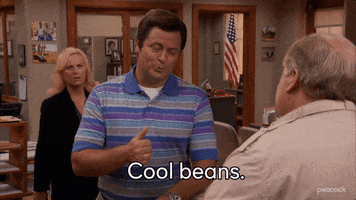 Parks And Recreation Thumbs Up GIF by PeacockTV