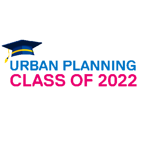 Urban Planning Graduation Sticker by Faculty of Community Services, Toronto Metropolitan University