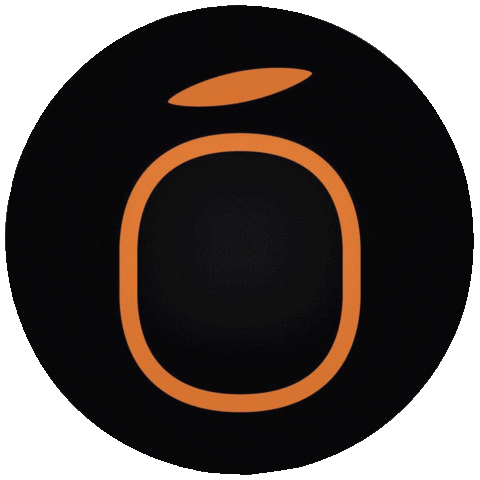 Web Agency Orange Sticker