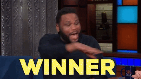 Stephen Colbert Winner GIF by The Late Show With Stephen Colbert - Find &  Share on GIPHY