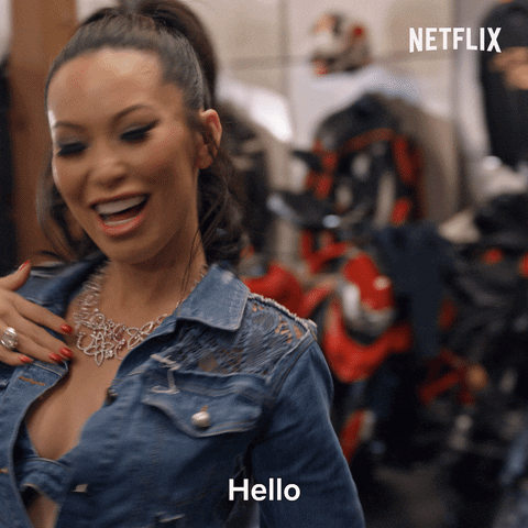 Real Housewives Hello GIF by NETFLIX