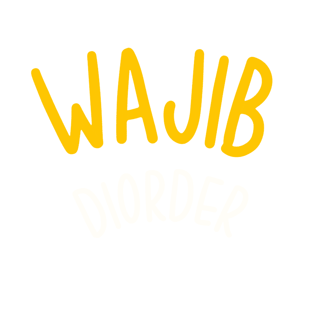 Wajibdiorder Sticker by M.E Social Management