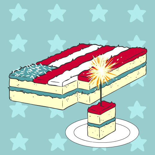4Th Of July Usa GIF by Animation Domination High-Def