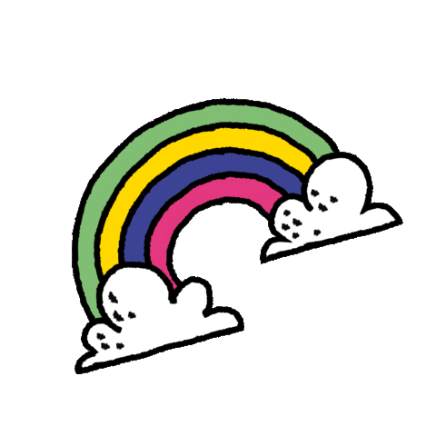 Rainbow Pride Sticker by CCXP