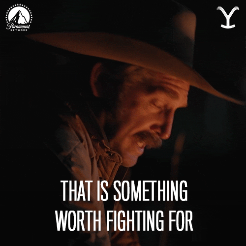 Fight For It Paramount Network GIF by Yellowstone