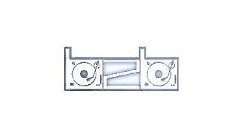 B2B Sticker by Back2Back Records