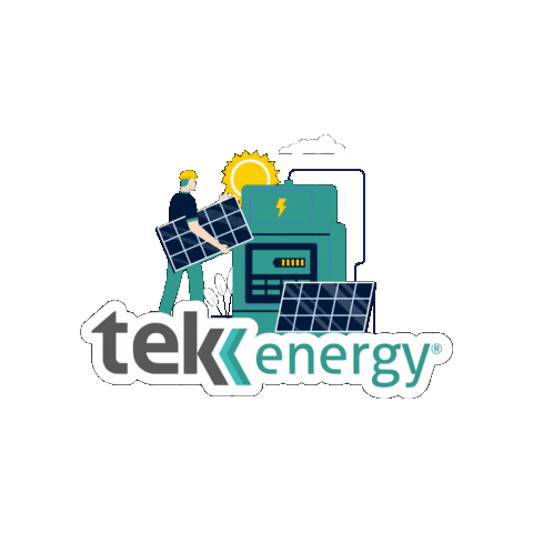 Sticker by Tek Energy Energia Solar
