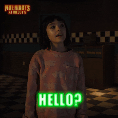 Hello GIF by Five Nights At Freddy’s
