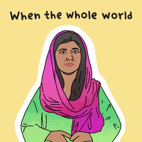 The World Quote GIF by GIPHY Studios Originals