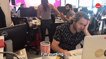 Office Hurting GIF by BuzzFeed