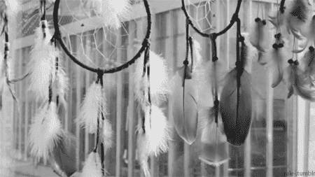 black and white wind GIF