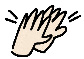 High Five We Did It Sticker