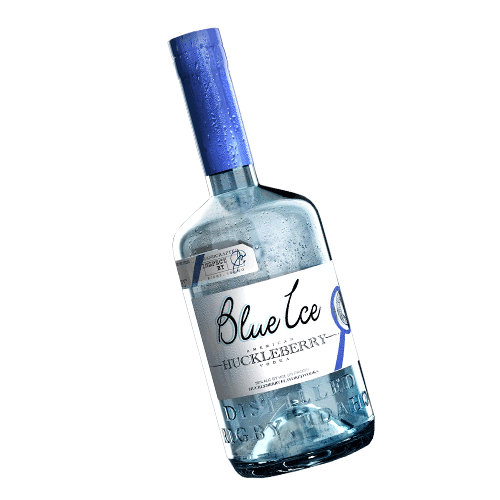 Blue Ice Vodka Sticker
