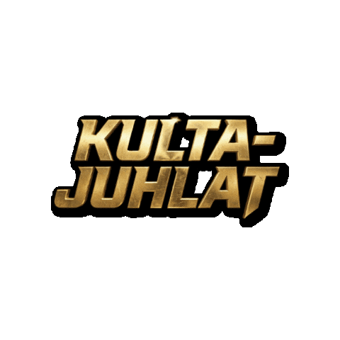 Kultajuhlat Sticker by Louhos Digital