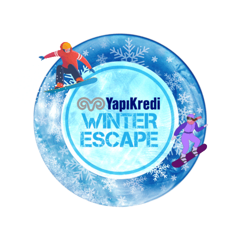 Yapı Kredi Winter Escape Sticker