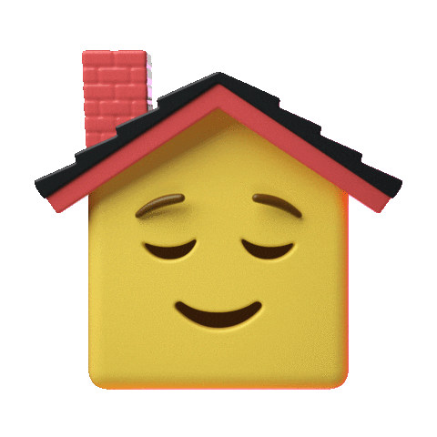 Stay Home Sticker by Emoji for iOS & Android | GIPHY