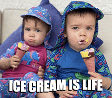 twinningituk yummy ice cream tasty twins GIF
