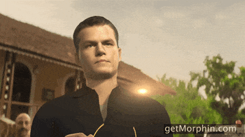 Matt Damon Sun GIF by Morphin