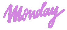 Day Monday Sticker