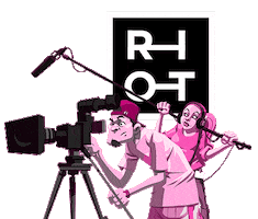 Film Riot Sticker by timetoRIOT
