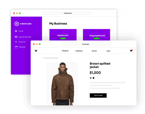 gif of doll house showing a property in 3d