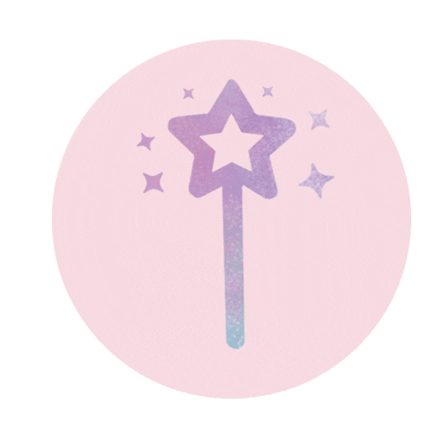 Fairy Dust Wand Sticker by Tanzee