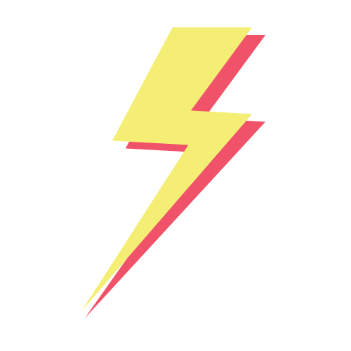 Lightning Sticker by 55ubrn