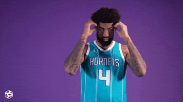 Basketball Wow GIF by Charlotte Hornets