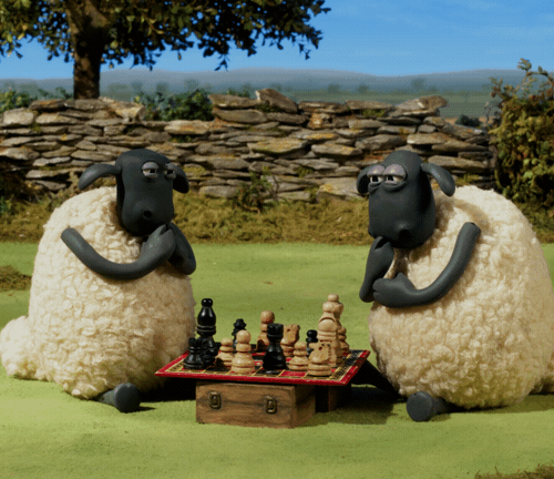 Serious Shaun The Sheep By Aardman Animations Find And Share On Giphy