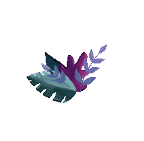 Leaves Grass Sticker