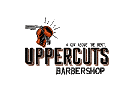 Uppercutsnew Sticker by UPPERCUTS BARBERSHOP LTD - CANADA