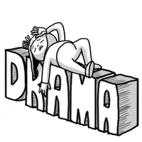 Drama Queen Pain GIF by RainToMe