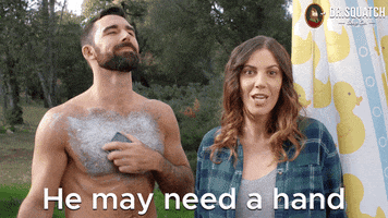 Got You Need A Hand GIF by DrSquatchSoapCo