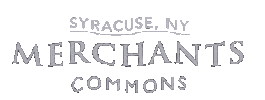 Modern Architecture Logo Sticker by Merchants Commons