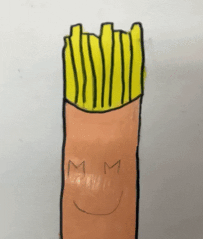 Friet GIF by Beam it Up