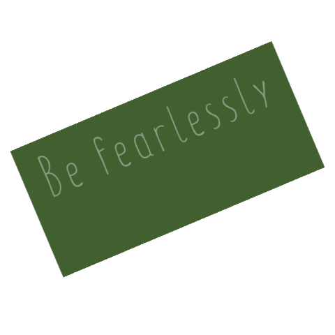 Fearless Sticker by Aurora Boutique