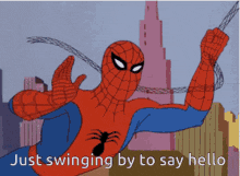 Spiderman Hello GIF by MOODMAN - Find & Share on GIPHY