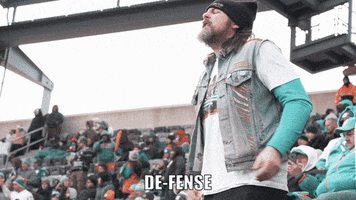 Miami Dolphins Defense GIF by Dolfans NYC
