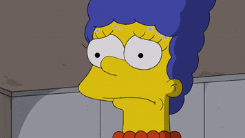 Nervous The Simpsons GIF by AniDom