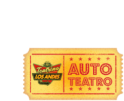 Teatro Ticket Sticker by Teatrino de los Andes